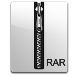 Rar Silver Icon 256x256 png